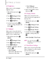Preview for 90 page of LG Clout VX8370 User Manual