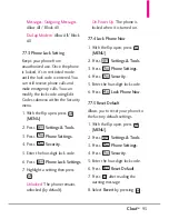 Preview for 97 page of LG Clout VX8370 User Manual