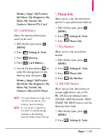 Preview for 105 page of LG Clout VX8370 User Manual