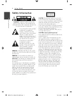 Preview for 2 page of LG CM1531 Owner'S Manual