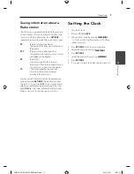 Предварительный просмотр 17 страницы LG CM1931 Owner'S Manual