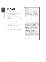 Preview for 4 page of LG CM2440 Owner'S Manual