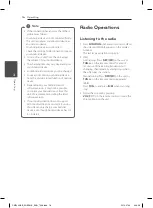 Предварительный просмотр 16 страницы LG CM2440 Owner'S Manual