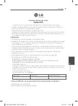 Предварительный просмотр 29 страницы LG CM2440 Owner'S Manual