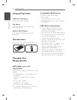 Preview for 6 page of LG CM2520 Owner'S Manual