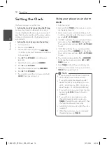 Предварительный просмотр 18 страницы LG CM2630 Owner'S Manual