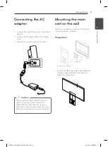 Предварительный просмотр 11 страницы LG CM2820 Owner'S Manual