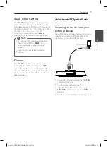 Предварительный просмотр 21 страницы LG CM2820 Owner'S Manual