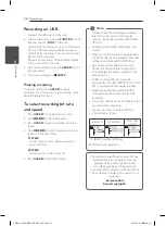 Предварительный просмотр 22 страницы LG CM2820 Owner'S Manual