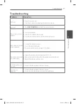 Предварительный просмотр 27 страницы LG CM2820 Owner'S Manual