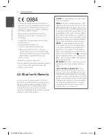 Предварительный просмотр 4 страницы LG CM3430B Owner'S Manual