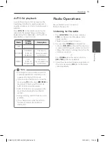 Предварительный просмотр 15 страницы LG CM4321 Owner'S Manual