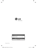 Предварительный просмотр 32 страницы LG CM4330 Owner'S Manual