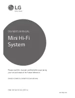 LG CM4350 Owner'S Manual preview