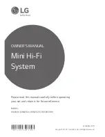 LG CM4560 Owner'S Manual preview