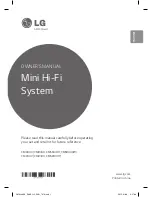 LG CM8340 Owner'S Manual preview