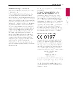 Preview for 3 page of LG CM8350 Owner'S Manual