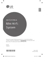 LG CM8460 Simple Manual предпросмотр