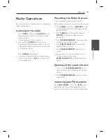 Preview for 19 page of LG CM8520 Owner'S Manual