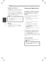 Preview for 22 page of LG CM8520 Owner'S Manual