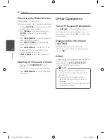 Preview for 28 page of LG CM9540 Owner'S Manual