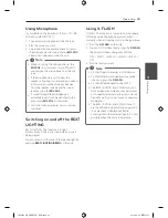 Preview for 29 page of LG CM9540 Owner'S Manual