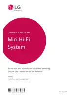 LG CM9760 Owner'S Manual предпросмотр