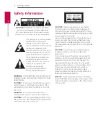 Preview for 2 page of LG CM9760 Owner'S Manual