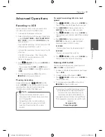 Предварительный просмотр 33 страницы LG CM9940 Owner'S Manual