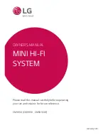 LG CM9950 Owner'S Manual предпросмотр