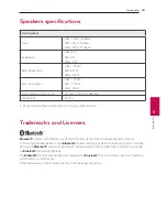 Предварительный просмотр 43 страницы LG CM9950 Owner'S Manual