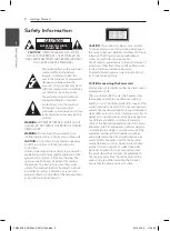 Preview for 2 page of LG CMS4330F Owner'S Manual