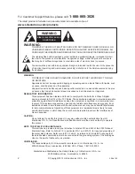 Preview for 2 page of LG CodePlus HCS7720 Series Installation & Setup Manual Warranty