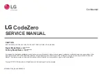 Предварительный просмотр 3 страницы LG CodeZero A9 Series Service Manual