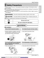 Preview for 3 page of LG COMFORT-AIRE REG-123A Owner'S Manual