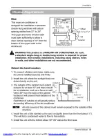 Preview for 13 page of LG COMFORT-AIRE REG-123A Owner'S Manual