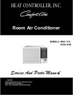 LG COMFORT-AIRE REG-123A Service Manual preview