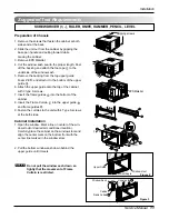 Предварительный просмотр 11 страницы LG COMFORT-AIRE REG-123A Service Manual