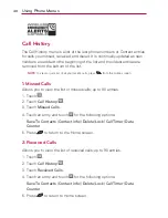 Preview for 40 page of LG Converse User Manual