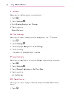 Preview for 64 page of LG Converse User Manual