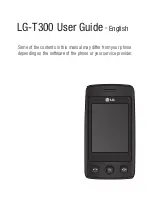 Preview for 3 page of LG Cookie Lite User Manual