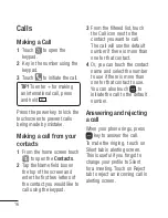 Preview for 18 page of LG Cookie Lite User Manual