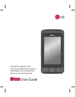 Preview for 3 page of LG Cookie User Manual