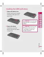 Preview for 13 page of LG Cookie User Manual