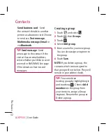 Preview for 34 page of LG Cookie User Manual