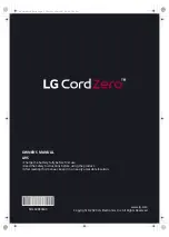 LG CordZero A9 S Owner'S Manual preview