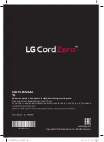 Preview for 1 page of LG CordZero T9 User Manual