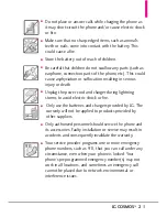 Предварительный просмотр 5 страницы LG Cosmos 2 User Manual