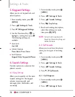 Предварительный просмотр 74 страницы LG Cosmos 3 User Manual