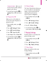 Предварительный просмотр 77 страницы LG Cosmos 3 User Manual